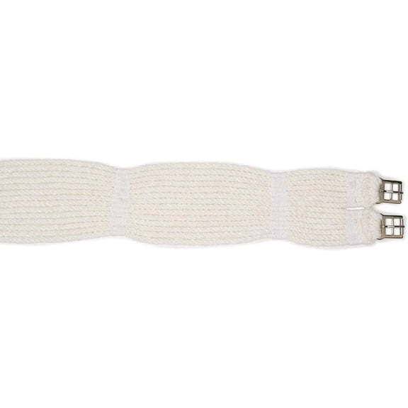 Ovation Mohair Corded Girth Natural, 50