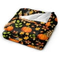 thumbnail image 2 of Thanksgiving Turkey Blanket Pumpkin Throw Blanket Fall Blanket Thanksgiving Birthday Gifts Soft Sofa Blanket Throw Blanket for Travel Camping Bed Blanket for Home Car, 2 of 6