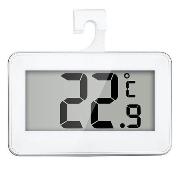 Fridge Thermometer 2-Pack with LCD Display, Refrigerator and Freezer Temperature Gauge