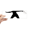 thumbnail image 1 of Autocollant Pare-Chocs Rectangulaire pour l'Éducation Physique des Cheveux de Sport, 1 of 1