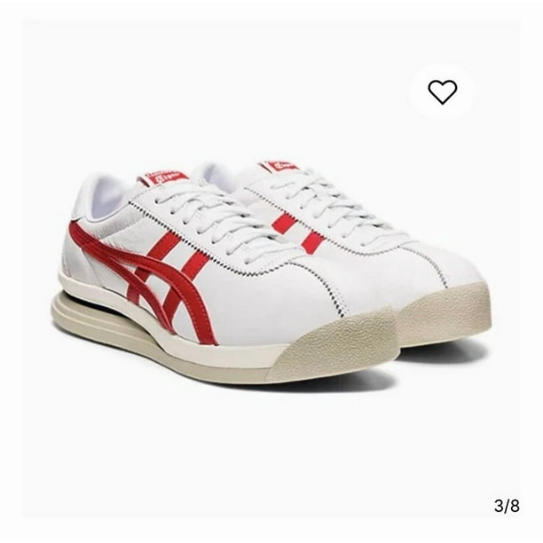 Onitsuka Tiger Corsair Ex White Classic Red Men’s 8/Women’s 9.5 Sneakers Unisex