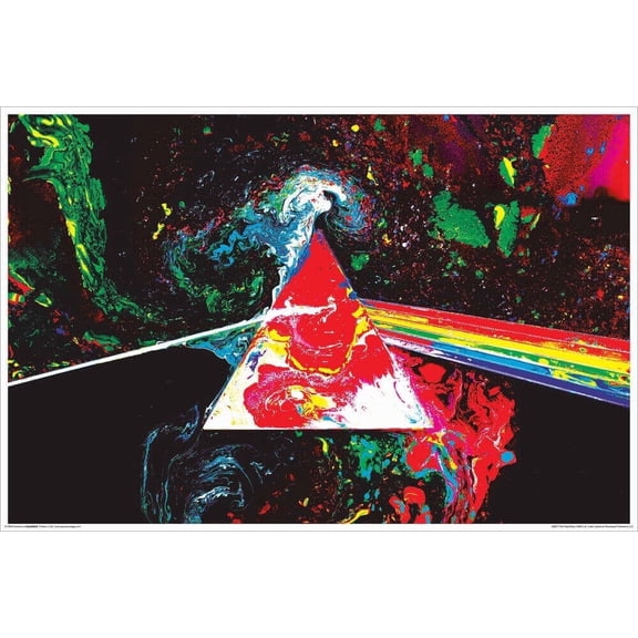 Pink Floyd - Non-Flocked Blacklight Poster 36" x 24"