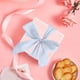 thumbnail image 5 of Cinta De Poliéster 1Pcs 5m Threaded Glitter Ribbon Chiffon Crinkle Satin Bow for Gift Box Bouquet Wedding Card Decoration in White JASKFLY, 5 of 9