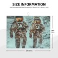 thumbnail image 2 of Yiaed Astronauts On Lunar Mission Print Highly Absorbent Microfiber Kitchen Counter Mat, Dish Drying Pad for Dishes, Utensils, Pots and Pans, Large 18" x 24", 2 of 7