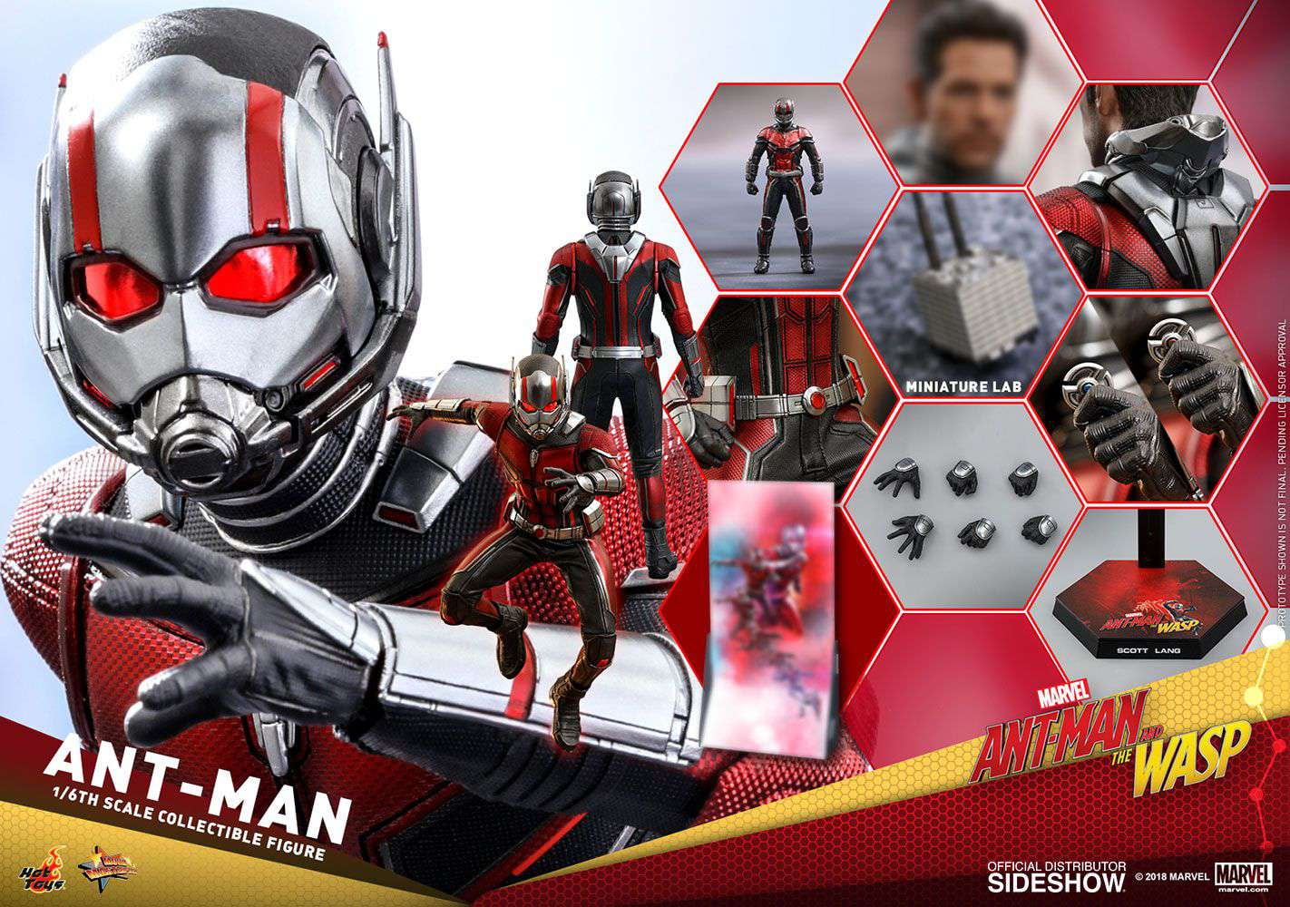 Marvel Movie Masterpiece Series Ant-Man Collectible Figure (Scott Lang)