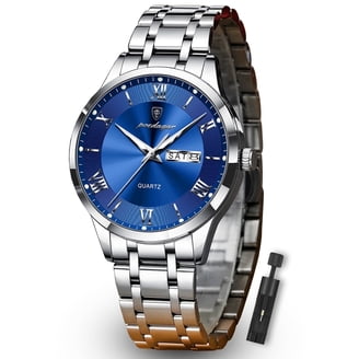 Jones New York Men's Quartz Movement Metal Analog Watch and