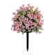thumbnail image 1 of Árbol topiario artificial con flores violetas, arbustos artificiales para exteriores con estaca para decoración de jardín y porche., 1 of 8