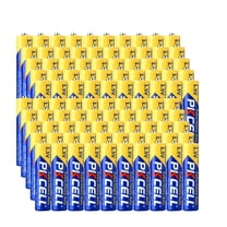 PKCELL AAA Batteries 120 Pack, Triple A 1.5V Zinc-Carbon Batteries for Remote Control