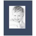thumbnail image 2 of ArtToFrames 9x11" Midnight Blue Custom Mat for Picture Frame with Opening for 5x7" Photos. Mat Only, Frame Not Included (MAT-167), 2 of 5