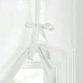 thumbnail image 4 of Mainstays Tie up Balloon Shade Pole Top, Arctic White, Polyester, Recycled Poly, 42"W x 63"L, 1 Piece, Indoor Curtain, Adult, 4 of 5