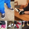 thumbnail image 6 of Baby Canvas Shoes Infant Girls Boys Sneakers Toddler First Walkers Slip On Newborn Crib Shoes(6-12 Months,White), 6 of 6