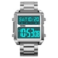 thumbnail image 4 of SKMEI 2299 Men's Digital Watch with 30M Water Resistance, Backlight, Dual Time Zones, Chronograph, Alarm, Countdown Timer, and 12/24 Hour Format Display., 4 of 6