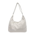thumbnail image 2 of Bolso tote de pana para mujer, bolso bandolera de gran capacidad para ir al trabajo o a clase – Correa ajustable, bolso de mano versátil con forro para uso diario., 2 of 6