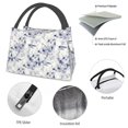 thumbnail image 4 of Honeii Indigo Tie Dye Print Cooler Bag Insulated, Large Leakproof Soft Sided Portable Cooler Bag,Lunch Box Lunch Bag, 4 of 6