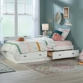 thumbnail image 4 of Sauder Shoal Creek Twin Mates Bed, Soft White Finish, 4 of 19