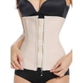 thumbnail image 1 of QRIC Latex Waist Trainer Corset Underbust Sport Cincher Womens Workout Body Shaper, 1 of 7