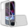 thumbnail image 2 of For Motorola Edge 2021 Hybrid Transparent Thick TPU Rubber Silicone Simple Basic Minimalistic Gel Shockproof Protective Slim Back Cover ,Xpm Phone Case [Clear], 2 of 7