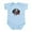 Sky Blue, variant on CafePress - G.I. Joe Baroness Baby Light Bodysuit - Baby Light Bodysuit, Size Newborn - 24 Months