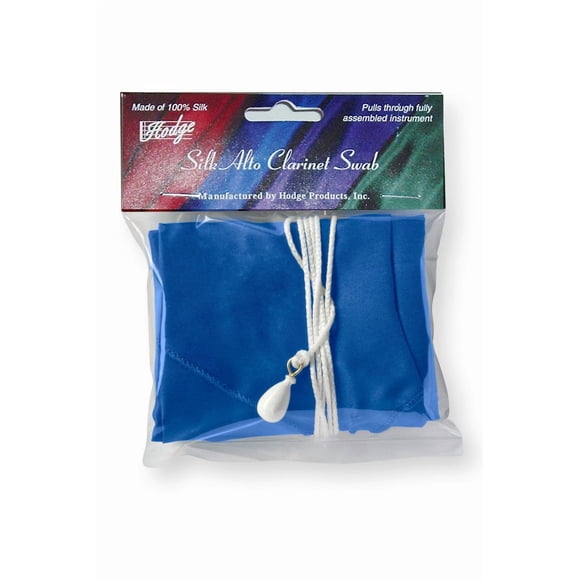 Hodge Coton-Tige Clarinette en Soie Alto - Bleu