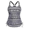 thumbnail image 3 of MKLEKYY Trajes De Baño mujer Natacion Womens Tankini Swim Top Tankini Bathing Suit Tops No Bottom 1869, 3 of 4