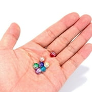 200 Pcs Cracked Beads for Necklace Making Arts and Crafts Adults Bracelets Jewellery