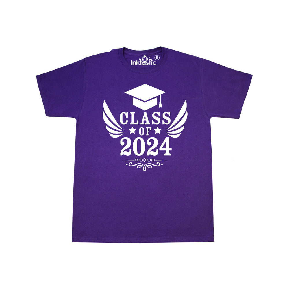 INKtastic Class of 2024 with Graduation Cap and Wings TShirt