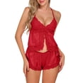 thumbnail image 1 of Ensembles de Pyjama pour Femmes, Ensembles de Pyjama pour Femmes, Grands Pyjamas Amples, Pyjamas en Dentelle, Ensemble de Lingerie Aguichant pour la Maison, 1 of 8