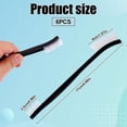thumbnail image 2 of 12pcs Double Ended Nylon Cleaning Brushes, Small Cleaning Brush Set Multifunctional Detail Clean Brush Tool for Kitchen Jewelry Small Objects (Style 2), 2 of 6