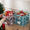 thumbnail image 6 of KYAIGUO Storage Bins Storage Christmas Element Pattern Suitable for Storing Magazines at Home or Office, 6 of 8