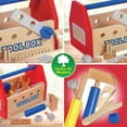 thumbnail image 2 of Juguete Para Niños Caja De Herramientas Con Accesorios De Madera Kids House RPL03, 2 of 9