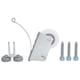 thumbnail image 1 of sliding door wheels for wardrobe furniture roller 4 sets, 1 of 2