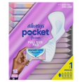 thumbnail image 3 of Always de Poche avec Serviettes FlexFoam, Taille 1, Régulières, avec Ailes, Sans Parfum, 3 of 20