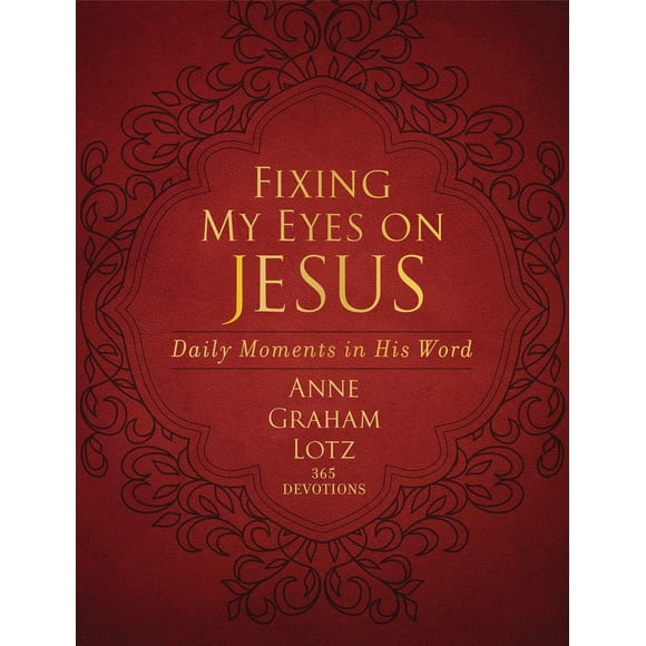 Libro Fixing My Eyes on Jesus HarperCollins Devocional Diario 365 Dias Ingles