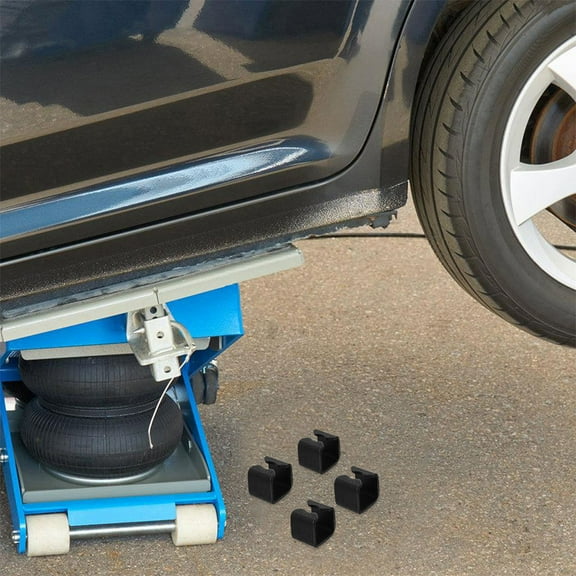 STOBOK 8Set Hydraulic Floor Jack Repair Parts for DIY Enthusiasts Steel Black