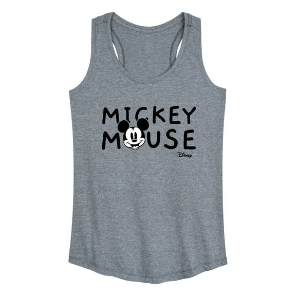 Disney - Mickey & Friends - Mickey Mouse - Classic and Simple - Women's Racerback Tank Top
