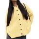 thumbnail image 2 of Cárdigan Abierto para Mujer, con Botones, Larga, Cuello Redondo, Estilo Casual y Holgado, Ideal para Otoño. Amarillo L, 2 of 9