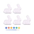 thumbnail image 1 of Kit de pintura de Pascua listo para pintar tus propias figuras, figura creativa de de Pascua DIY para niños, recuerdo de fiesta para niñas sin huevos, 1 of 7