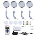 thumbnail image 2 of Luces para armarios interiores regulables con control remoto RF, accesorio de iluminación para mostrador, armario, estantería, cocina, 2 of 4