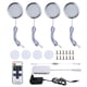 thumbnail image 2 of Luces para armarios interiores regulables con control remoto RF, accesorio de iluminación para mostrador, armario, estantería, cocina, 2 of 4