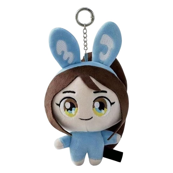 Keychain Stuffed Doll Collecting Fun Delightful Cute Keychain Peripheral Doll Keychain Kpop Keychains（1pc）