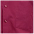 thumbnail image 4 of Manchester Camisa de Vestir Regular Fit  Vino, 17" Cuello 33" Manga Manchester 5006A, 4 of 4