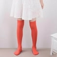 thumbnail image 3 of ktowifly Over Knee Sockings for Girls Solid Color Lightweight Strenchy Breathable Children's Dance Socks, 3 of 4