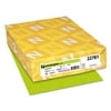 Color Cardstock, 65 lb, 8.5 x 11, Terra Green, 250/Pack