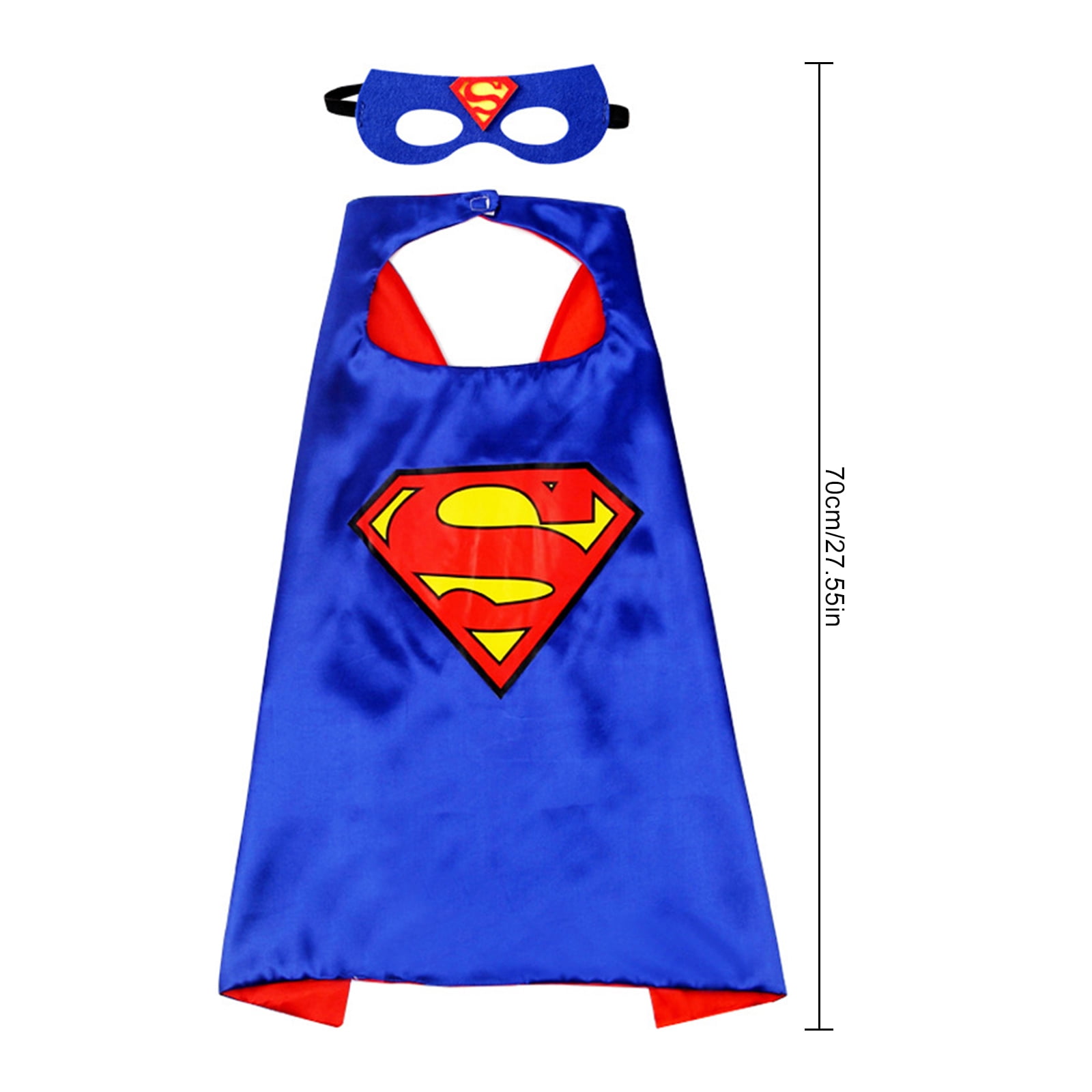 Asdomo Cosplay Cape With Eye Mask Superhero Dress Up For Party Costume Kids  Boys Gift - Walmart.com
