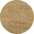 thumbnail image 1 of Ahgly Company Indoor Round Abstract Orange Abstract Area Rugs, 6' Round, 1 of 6