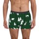 thumbnail image 1 of Balery Christmas tree green plaid Calzoncillos bóxer para hombre, ropa interior de algodón suave y transpirable con cinturilla de nailon-X-Large, 1 of 5