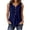 Blue, variant on SRZYMJ Womens Cropped Sweater Vest Round Neck Sleeveless Button Up Cardigan Casual Knit Tank Tops