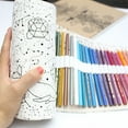 thumbnail image 2 of CNKOO Trousse à Crayons Enroulable en Toile Constellation 36 Trous, 2 of 10
