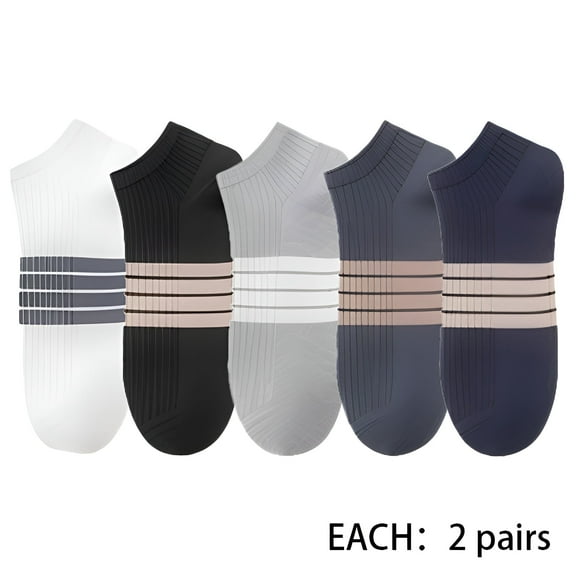 TELOLY 10Pairs Mens Socks9-13Mens Ankle Socks Size 9-11 Men's Socks ,Colormixing