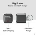 thumbnail image 2 of Plugable GaN USB C Charger Block, 30W Portable Charger, 2 of 8
